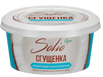 Сгущенка кокосовая классическая  (крем на растительных маслах)