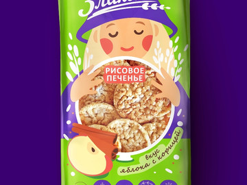 Рисовое цельнозерновое печенье 