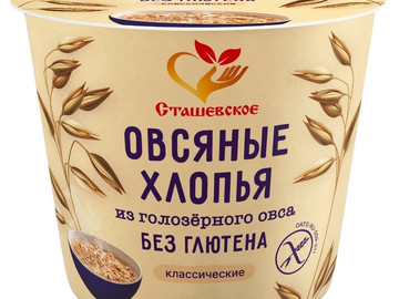 Овсяные хлопья классические в стаканчике